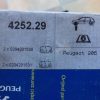 n°pb50 jeu plaquette av peugeot 206cc 306 425229 neuf DPA86