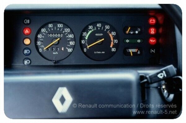 n°c19 jauge temperature renault r5 ts tx alpine 7701024830 neuve DPA86