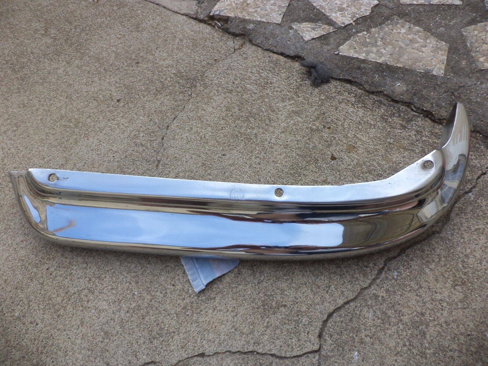 n°e637 crosse embout pare choc arg mercedes w111 w112 1128850505 neuf DPA86