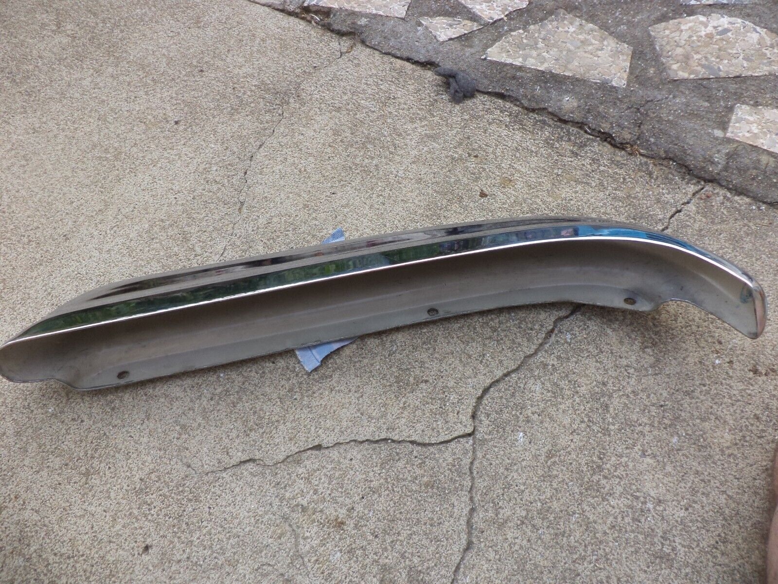 n°e637 crosse embout pare choc arg mercedes w111 w112 1128850505 neuf DPA86