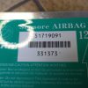 n°fc22 calculateur airbag fiat punto 51719091 neuf DPA86