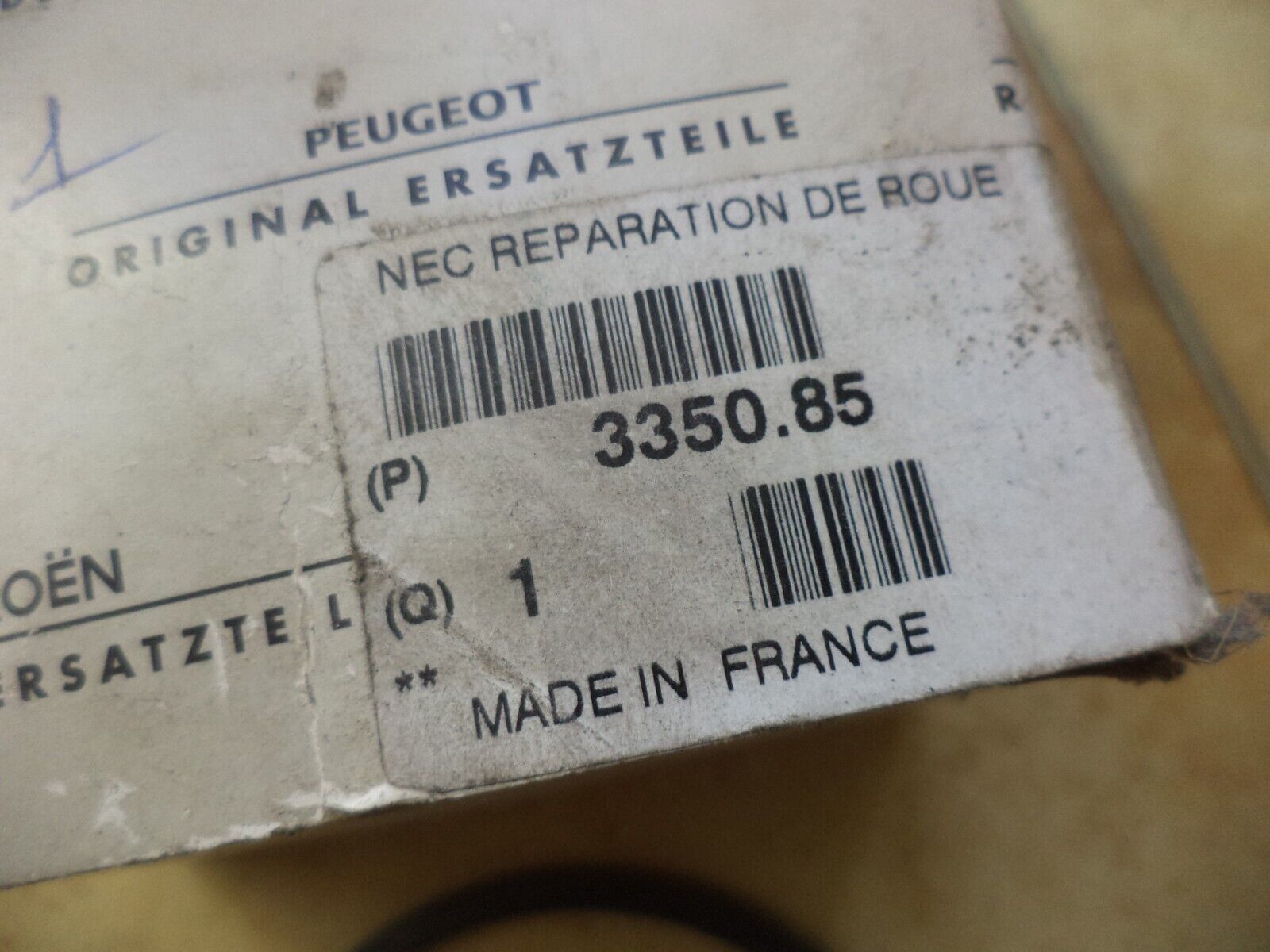 n°pb81 roulement roue av citroen c6 c5 ds4 335085 neuf DPA86