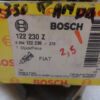 n°237 maitre cylindre fiat panda  0204122230 neuf 122230z bosch DPA86