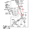 n°v687 arbre boitier direction mitsubishi L200 mb379320 neuf DPA86