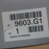 n°j7 bavette arriere peugeot 106 xsi 205 806 expert 9603g1 neuve DPA86