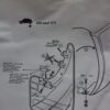n°j7 bavette arriere peugeot 106 xsi 205 806 expert 9603g1 neuve DPA86