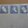 n°j9 bavette arriere peugeot 106 206 306 307 405 406 605 9603K5 neuve DPA86