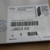 n°j9 bavette arriere peugeot 106 206 306 307 405 406 605 9603K5 neuve DPA86