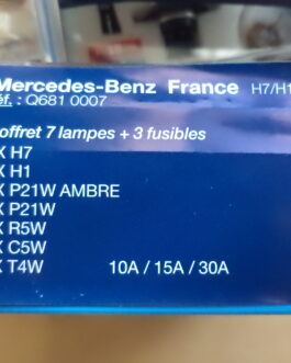 n°he1 lot 4 boites ampoules H1 H7 Q6810007 neuve DPA86