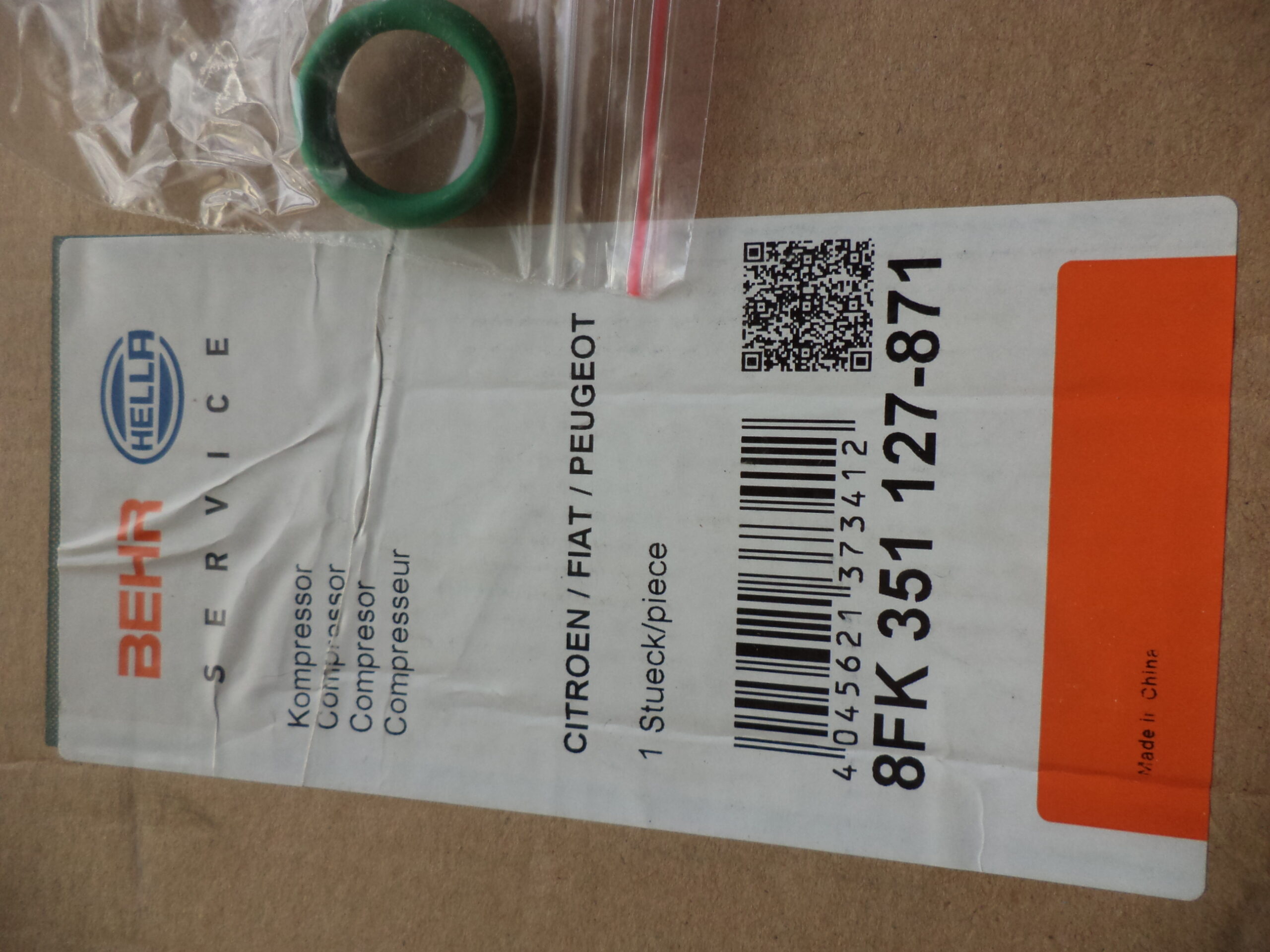 n°he13 compresseur climatisation citroen c5 c8 jumpy 206 406 806 8fk351127871 DPA86
