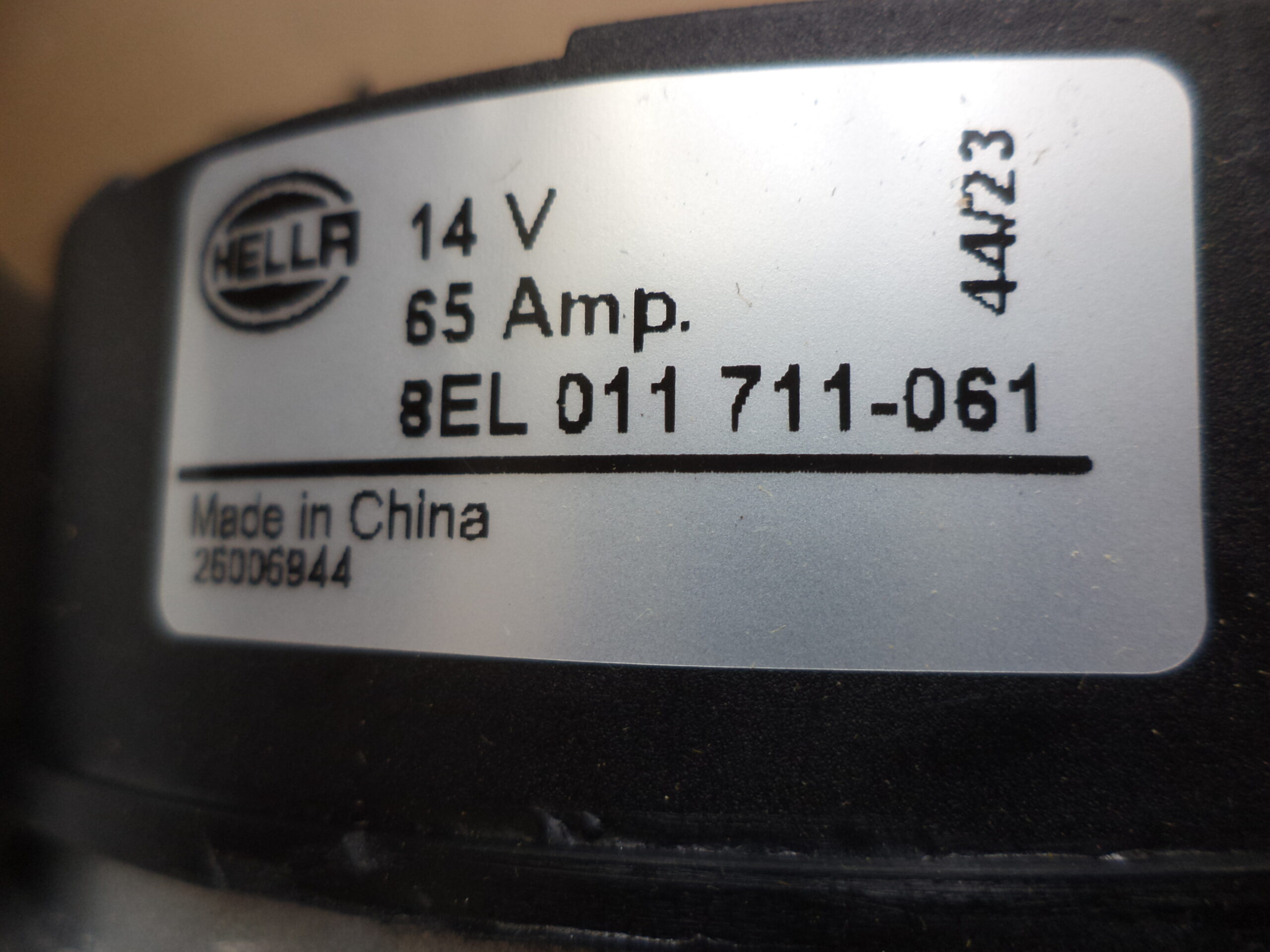 n°he15 alternateur fiat punto palio panda doblo Y ypsilon 8el011711061 neuf n°he15 alternateur fiat punto palio panda doblo Y ypsilon 8el011711061 neuf DPA86