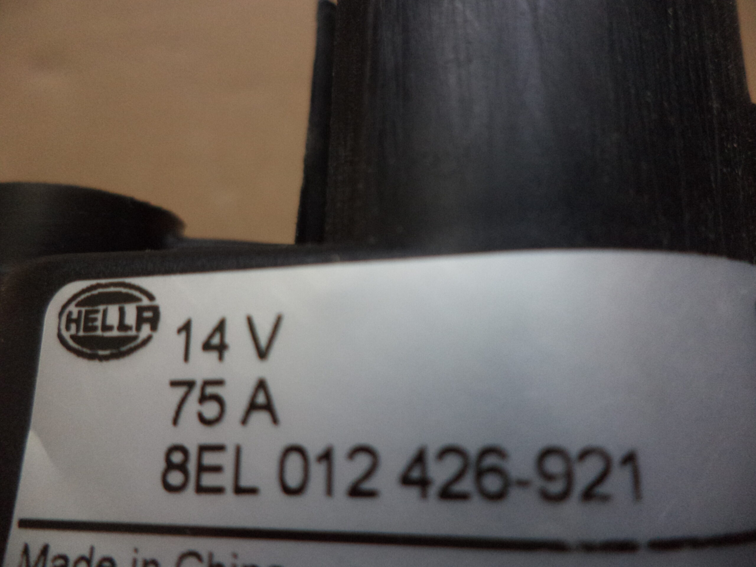 n°he16 alternateur fiat punto fiorino qubo opel agila corsa 8el012426921 neuf DPA86