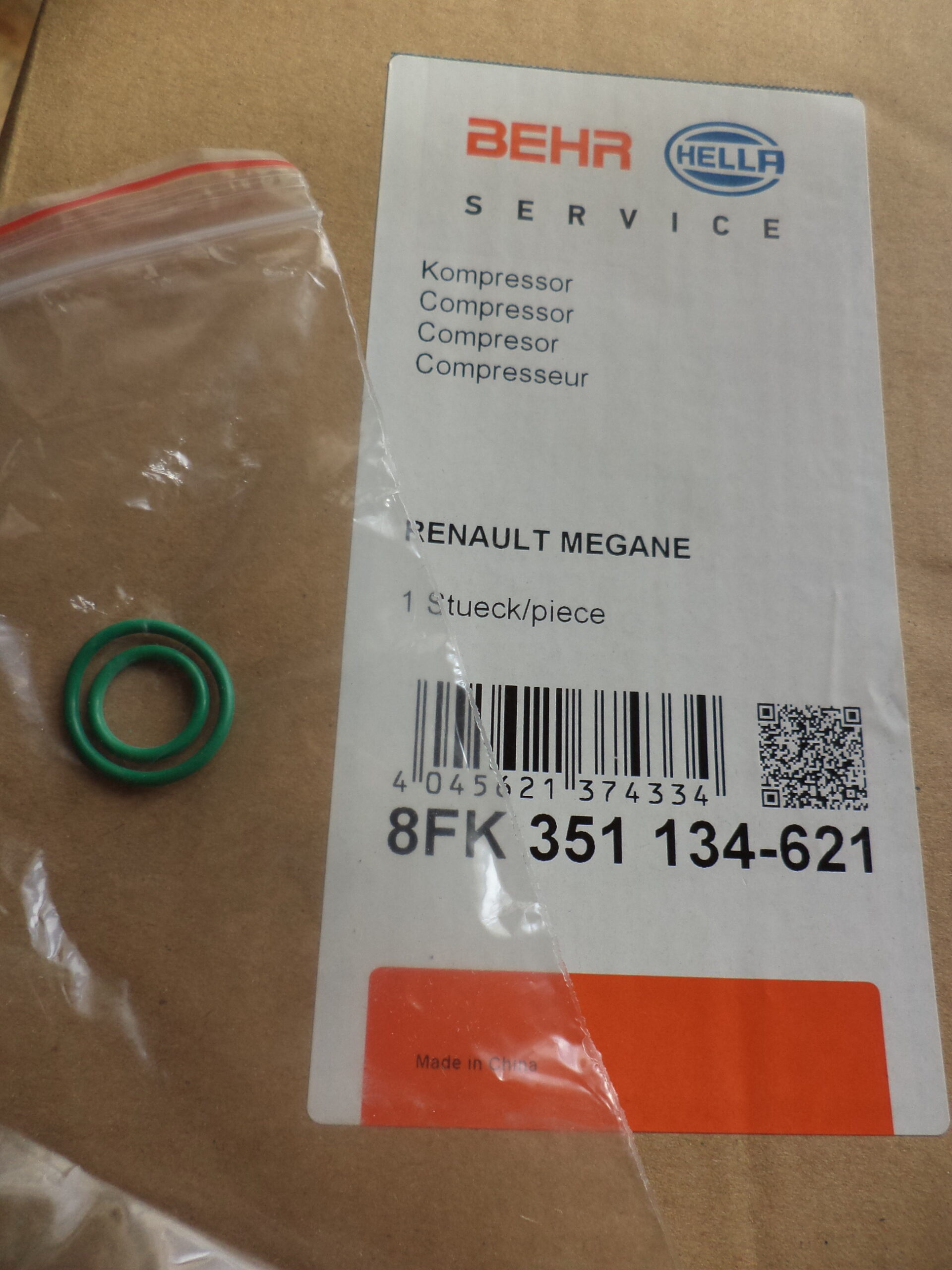 n°he3 compresseur climatisation opel zafira B astra H 8fk351135811 neuf n°he3 compresseur climatisation opel zafira B astra H 8fk351135811 neuf DPA86