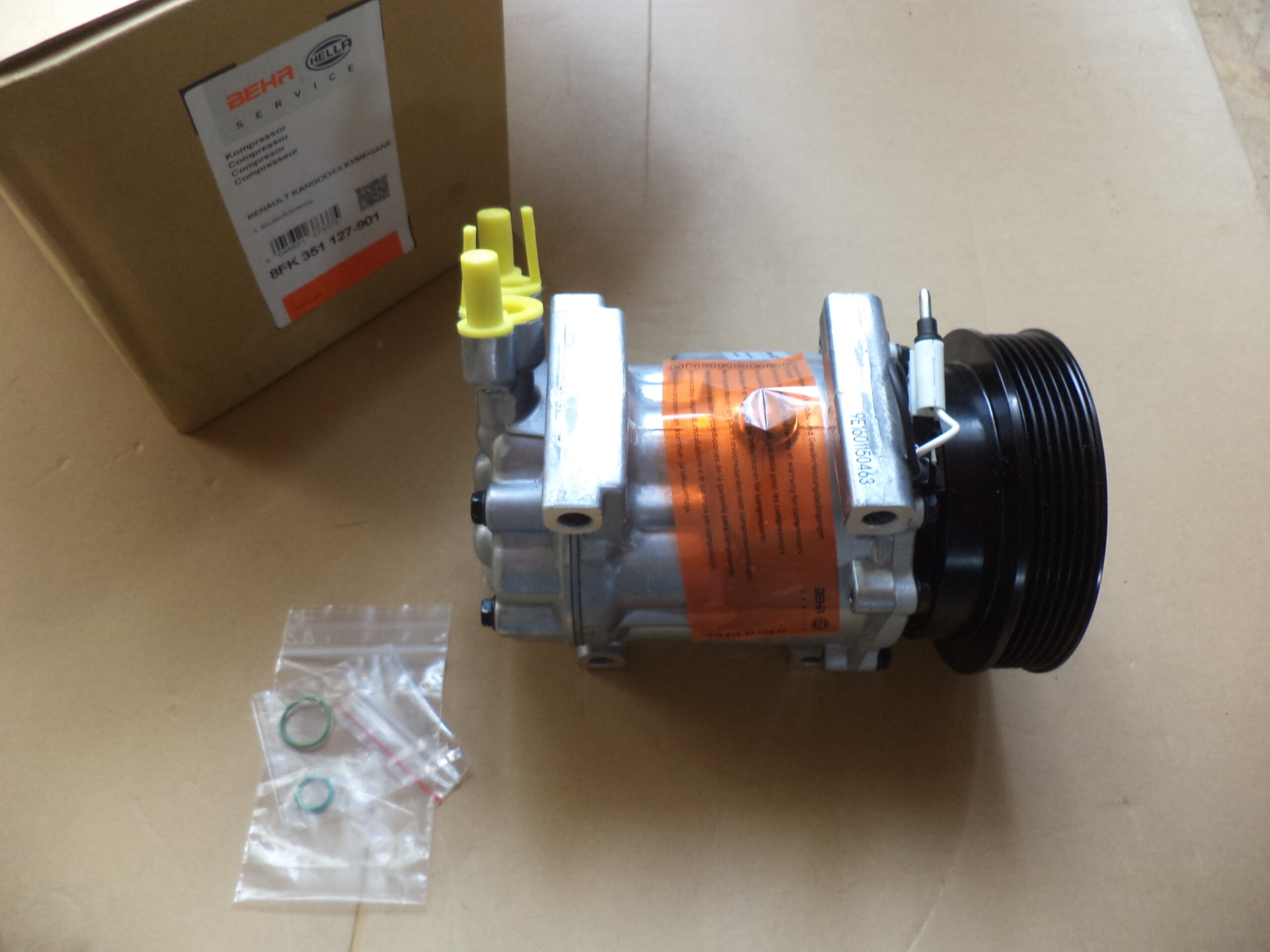 n°he7 compresseur climatisation renault megane clio kangoo 8fk351127901 neuf n°he7 compresseur climatisation renault megane clio kangoo 8fk351127901 neuf DPA86