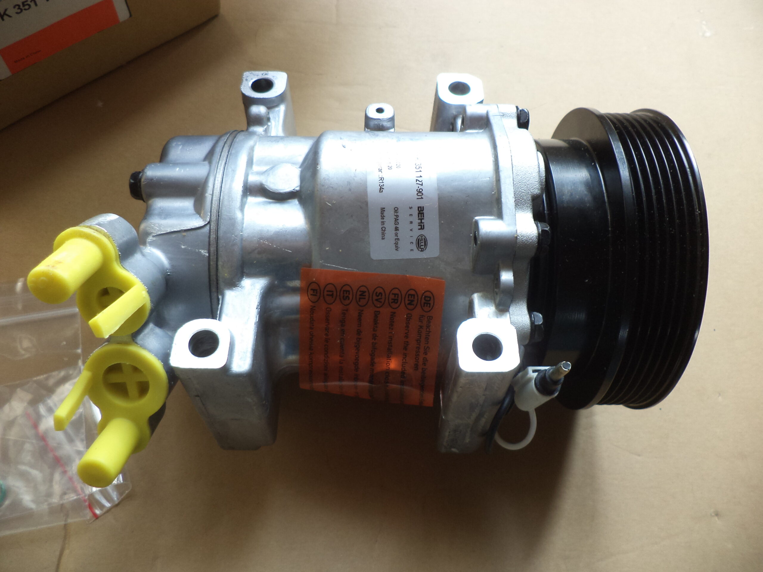 n°he7 compresseur climatisation renault megane clio kangoo 8fk351127901 neuf n°he7 compresseur climatisation renault megane clio kangoo 8fk351127901 neuf DPA86