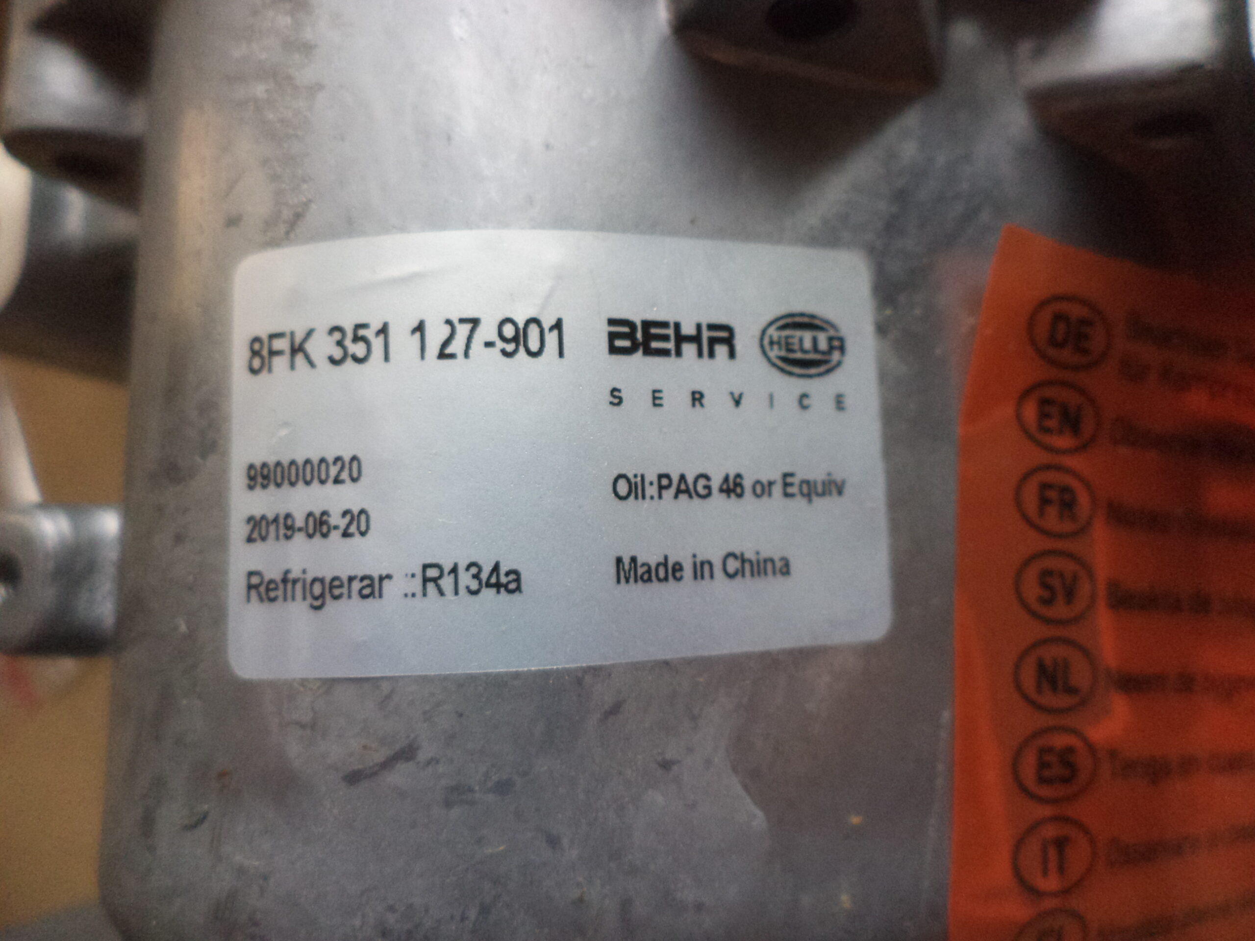 n°he7 compresseur climatisation renault megane clio kangoo 8fk351127901 neuf n°he7 compresseur climatisation renault megane clio kangoo 8fk351127901 neuf DPA86