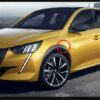 n°j11 jeu bavette arriere peugeot 208 E208 1635053880 neuf DPA86