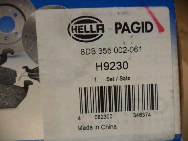 n°he110 jeu machoire frein alfa 145 146 delta 8db355002061 neuve DPA86
