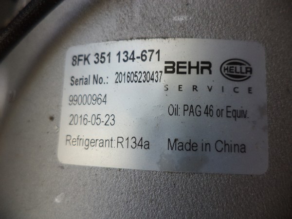 n°he111 compresseur climatisation saab 9.3 1998/2003 8fk351134671 neuf DPA86