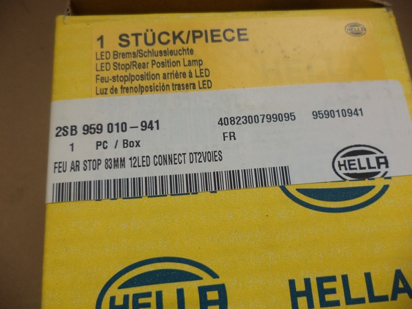 n°he127 feu led 83mm 24V 2sb959010941 2sb959010301 neuf DPA86