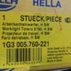 n°he135 feu travail 12v 24v 1g3005760221 hella neuf DPA86