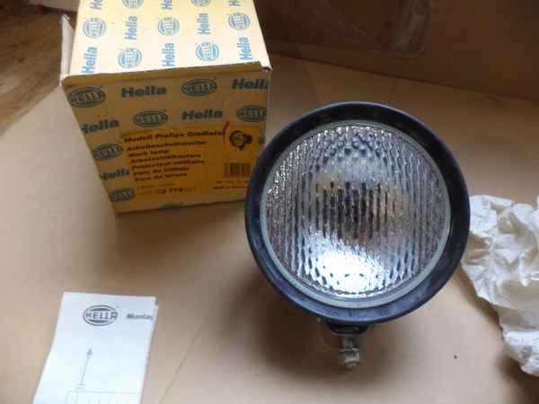 n°he143 phare bi led 90mm camping car poids lourd 1al010820021 neuf DPA86