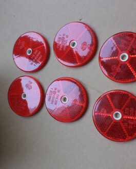n°he148 catadioptre x6 rond rouge 60mm 8ra002014032 neuf DPA86