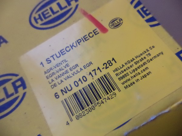 n°he156 vanne EGR nissan 100 nx primera sunny almera 6nu010171281 neuve n°he156 vanne EGR nissan 100 nx primera sunny almera 6nu010171281 neuve DPA86