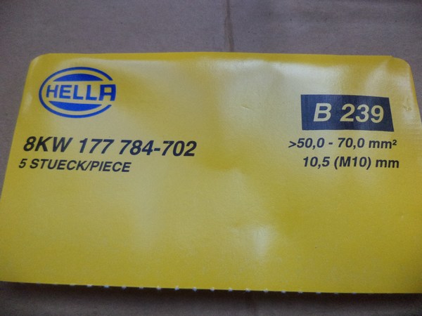 n°he176 25x cosses cable 50 – 70 mm hella 8kw177784702 DPA86