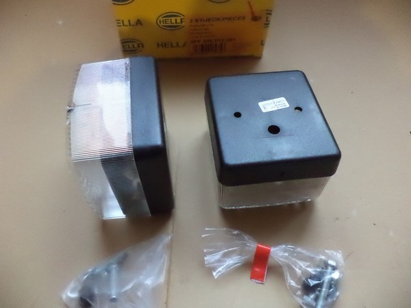 n°he188 2x feux position laterale tracteur remorque 2pf996012051 hella neuf DPA86
