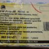 n°he35 feu fumé VW polo 3 arriere gauche 9el962541071 neuf DPA86
