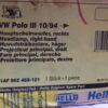 n°he67 phare VW polo 3 6N1 droit 1af962489121 neuf DPA86