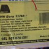 n°he72 feu VW bora droit hella 9el963670081 neuf DPA86