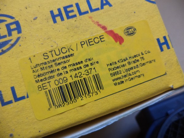 n°he96 debitmetre opel vectra signum zafira 8et009142371 neuf DPA86