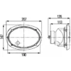n°he162 phare oval hella 12V H4 1ab996157061 neuf n°he162 phare oval hella 12V H4 1ab996157061 neuf DPA86