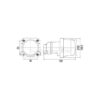 n°he186 phare 90 mm mercedes unimog 1al009998041 hella neuf DPA86