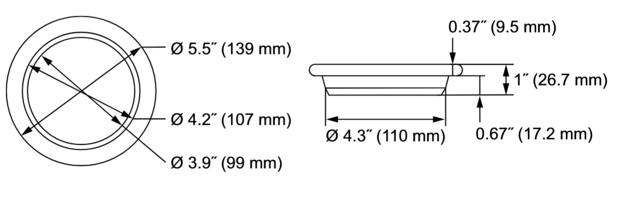 n°he194 antibrouillard LED Valuefit 4 139 mm hella 2ne328870077 neuf DPA86