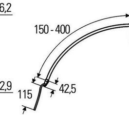 n°he196 lecteur de carte LED 12v 24v 2ja346720127 hella neuf DPA86