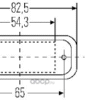 n°he211 eclairage plaque x2 24V iveco neoplan 22871 hella 2ka005049011 n°he211 eclairage plaque x2 24V iveco neoplan 22871 hella 2ka005049011 DPA86
