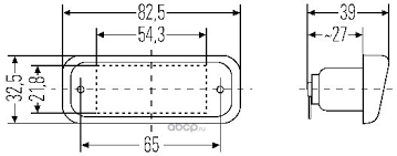 n°he211 eclairage plaque x2 24V iveco neoplan 22871 hella 2ka005049011 n°he211 eclairage plaque x2 24V iveco neoplan 22871 hella 2ka005049011 DPA86
