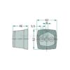 n°he213 2x feu position 62mm tracteur remorque hella 2tm003057031 11583 neuf DPA86