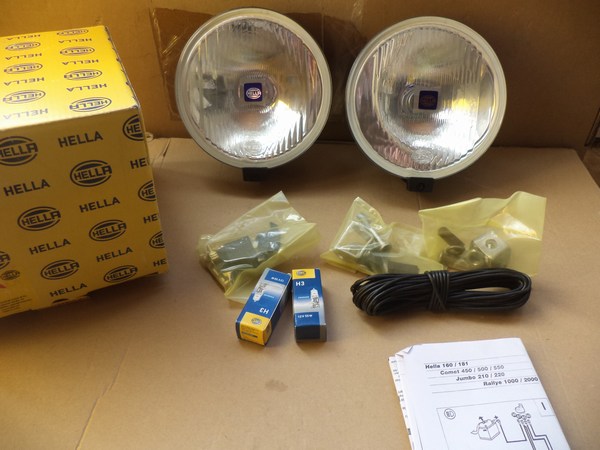 n°he165 kit longue portée 12V hella 1f4005750771 neuf comet 500 DPA86