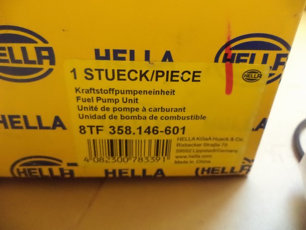 n°he166 pompe essence toyota prius hybrid 8tf358146601 neuve DPA86