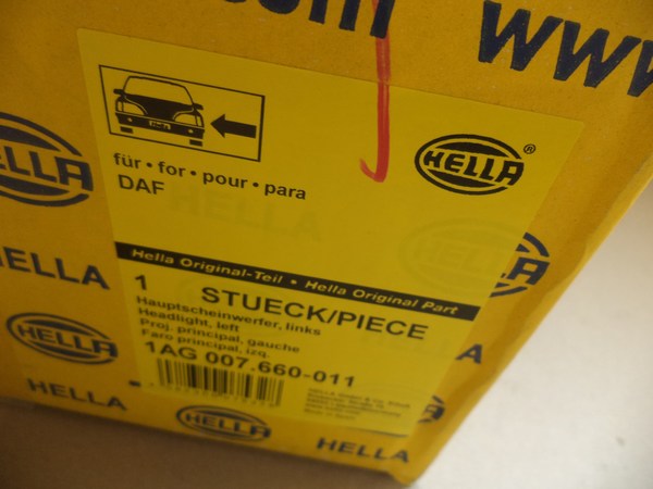 n°he171 phare daf 65 75 85 gauche hella 1ag007660011 neuf n°he171 phare daf 65 75 85 gauche hella 1ag007660011 neuf DPA86