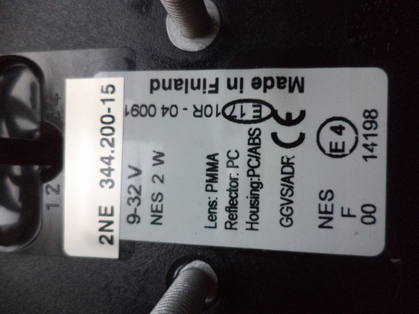 n°he174 antibrouillard led 123mm arriere hella 2ne344200091 neuf n°he174 antibrouillard led 123mm arriere hella 2ne344200091 neuf DPA86