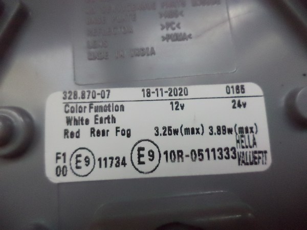 n°he194 antibrouillard LED Valuefit 4 139 mm hella 2ne328870077 neuf DPA86