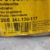 n°he195 Feu position / Clignotant 12v ovale 2be343130117 hella neuf DPA86