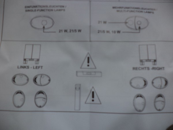 n°he195 Feu position / Clignotant 12v ovale 2be343130117 hella neuf DPA86