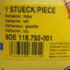 n°he199 reflecteur phare gauche mercedes MK SK NG 9de118792001 hella neuf DPA86