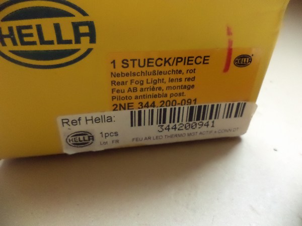 n°he204 antibrouillard led 123 mm 12v 24v 2ne344200091 hella neuf n°he204 antibrouillard led 123 mm 12v 24v 2ne344200091 hella neuf DPA86